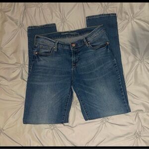 Old Navy Women's Straight Leg Jeans - Classic Blue